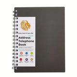 MINI Size Notebook Telephone Address & Birthday Book With Alphabetic Tabs Notepad Notebooks Writing Pads Office School Supplies