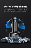 6 In 1 Car Charger Total 100W Super Fast Charging Multi-port Voltage Car With Vehicle Digital Display Mobile car Phone Charger