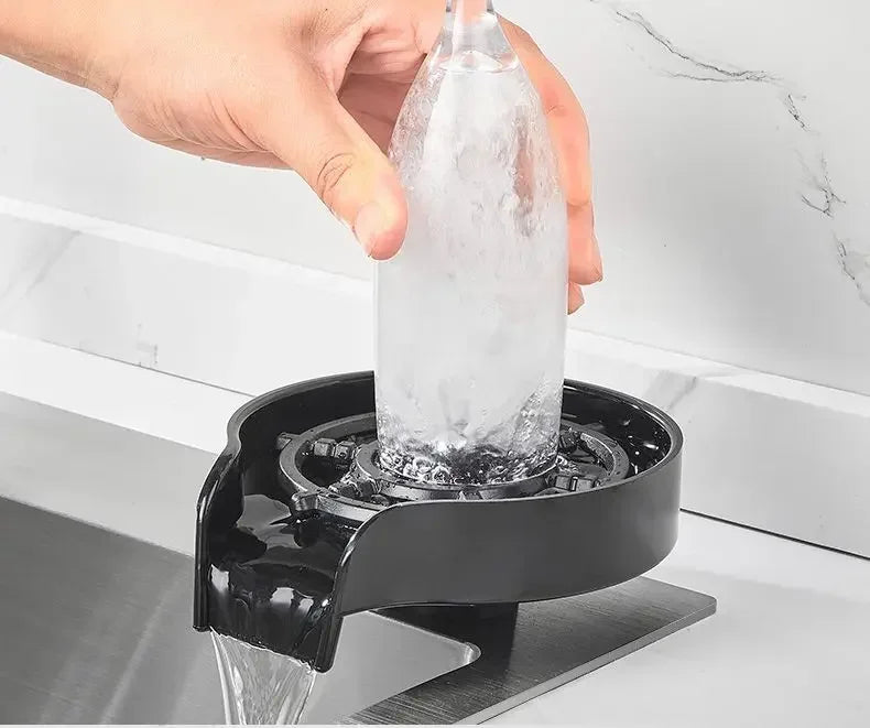 High Pressure Cup Washer, Household Coffee, Milk Tea, Commercial Bar, Bar, Automatic Flushing Stainless Steel Cup Washer