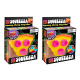 Pizza Sensory Fidget Cube Fun Toy Stress Relief Squishy Solid Translucent Anxiety Relief For Relaxing Trendy Blind Box
