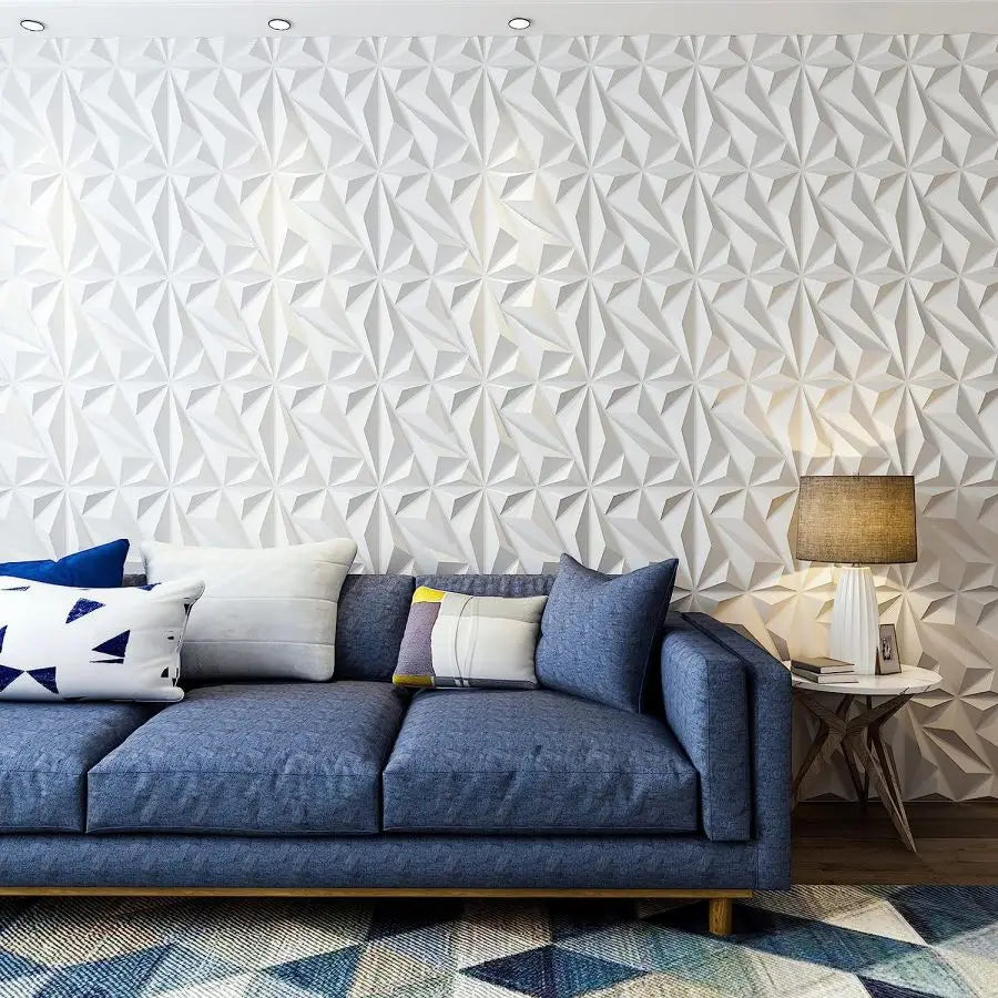 10pcs 30x30cm 3D Art Wall Panel background wall decoration exterior 3D wallpaper suitable for room bathroom ceiling hotel office
