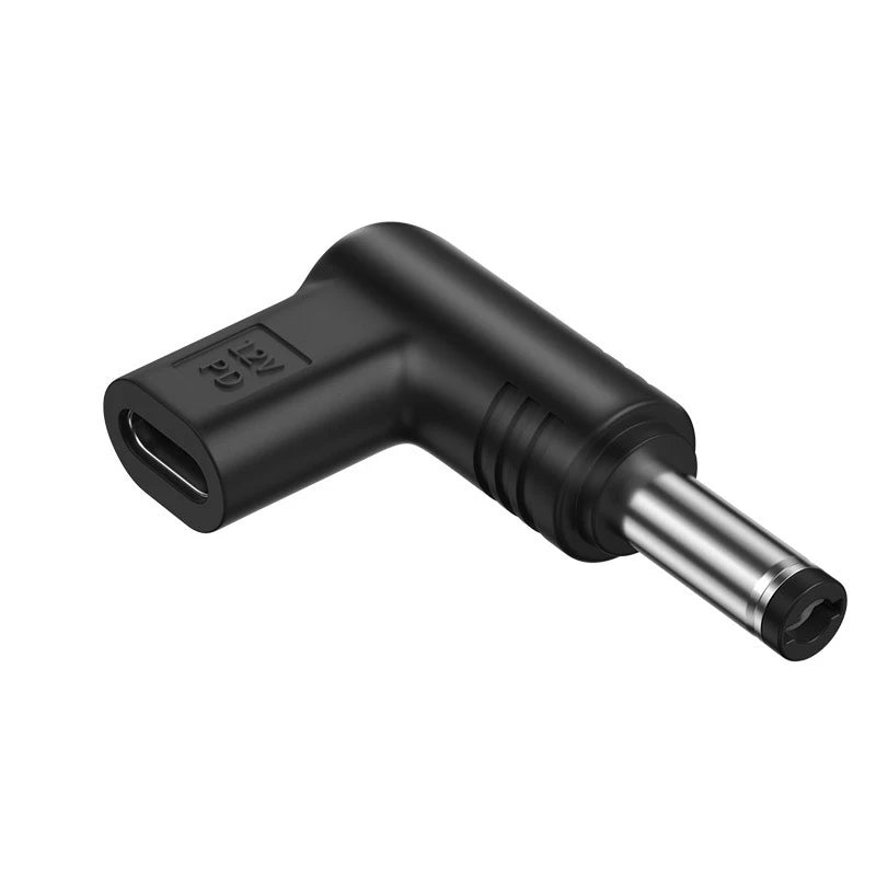USB C PD to DC Power Connector Universal 12/15/19V Type C to DC Jack Plug Charging Adapter Converter for Router Tablet Mini Fan