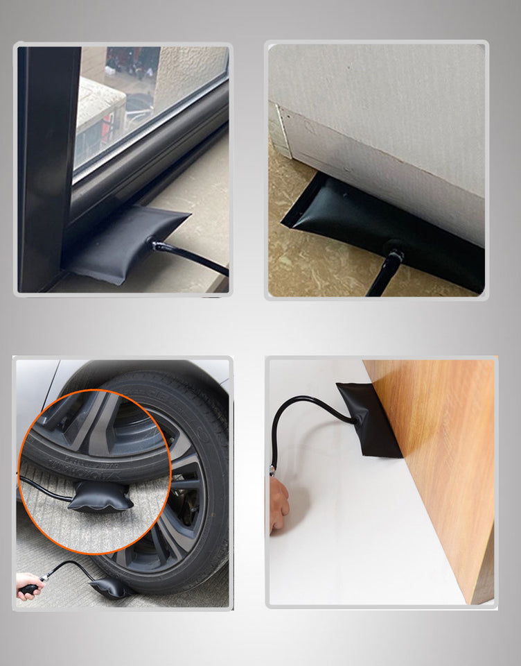 1/2/4PCS Air Pump Bag Car Door Inflatable Shims Multifunctional Air Wedge Airbag Pump for Door Window Installation Repair Tool