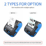 MHT-P29L Milestone Bluetooth 80mm Usb Thermal Receipt Printer Mini Tag Barcode Sticker Printer Receipt Printing Machine