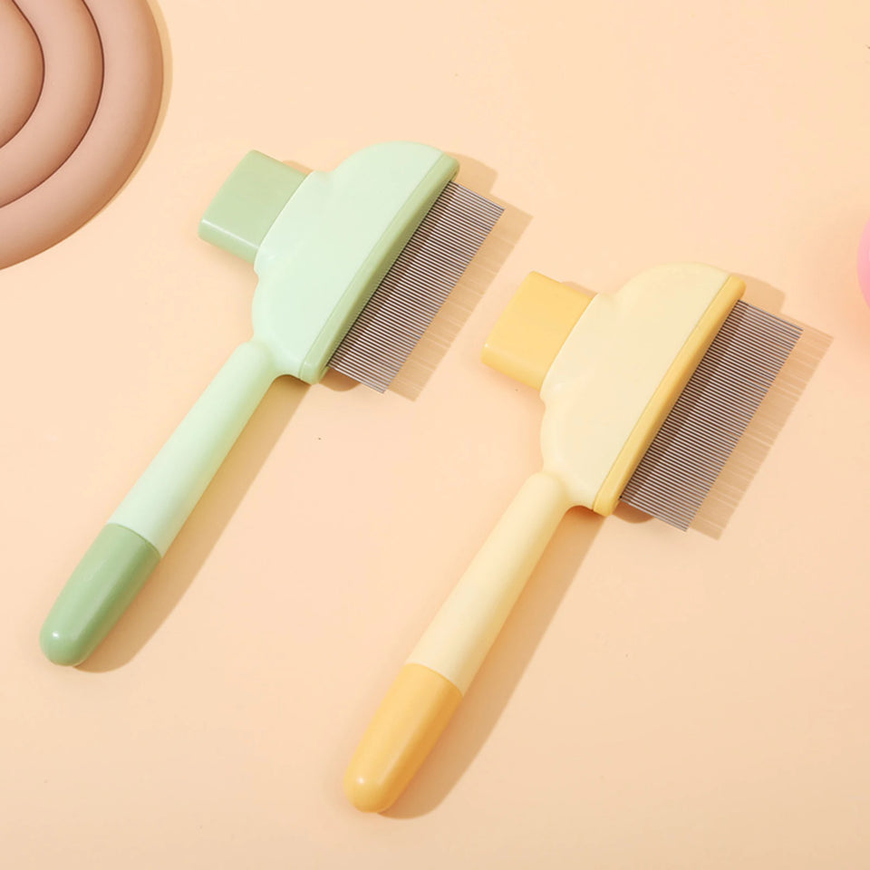 Pet Hair Comb Grooming Brush Effectively Remove Loose Hair Pet Cleaning Tool for Hair Removal and Bathing