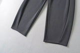 Street Sle High Waist Wide Leg Sport Pants Women's Casual Loose Straight Leg Trousers Coffee Color Trendy Spring Autumn