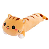 15 Styles 50-150cm Long Cat Plush Toys Stuffed Soft Pause Office Dog Doll Bed Sleepping Pillow Home Decor Birthday Girls Gifts