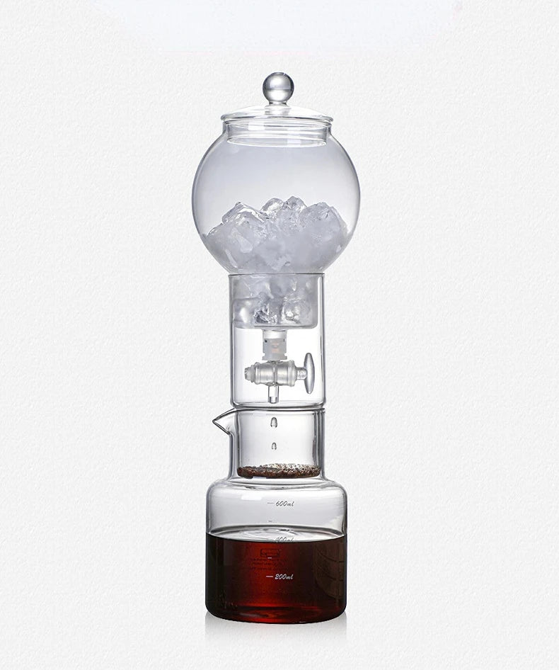 Cold Brew Coffee Pot Set with Filter Glass Dripper ICED Coffee Pot Maker High Quality Specialized Barista Accessories Espresso