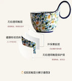 450ml Hand-painted Ceramic Coffee Mug Coffee Milk Tea Breakfast Drinking Mugs