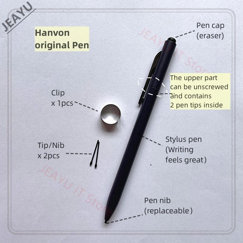New Original Pen for Hanvon N10 Max Touch Mini E10 B1 Touch Pen to Tablet E960 E970 E1011 E1020 EA310 S10 Touch Screen Stylus