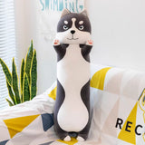 15 Styles 50-150cm Long Cat Plush Toys Stuffed Soft Pause Office Dog Doll Bed Sleepping Pillow Home Decor Birthday Girls Gifts