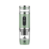 Outdoor camping portable capsule coffee machine, 3-in-1 multi-functional espresso machine with built-in wireless milk frother.