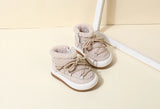 DIMI New Autumn/Winter Baby Boots Warm Plush Rubber Sole Toddler Kids Sneakers Infant Shoes Fashion Little Boys Girls Boots