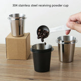 Coffee Dosing Cup 51/54/58mm Coffee Bean Measuring Cups Stainless Steel Replacement Cafe Barista Tool for Espresso Machine