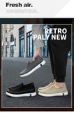 Men's Spring New Knitted Breathable Single Shoes, Dad's Shoes, Men's Casual Shoes, Comfortable Men's Shoes  sneakers