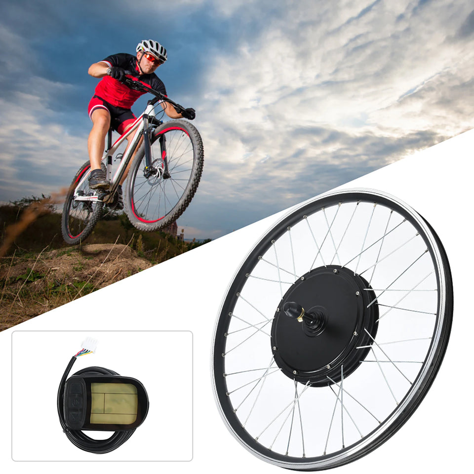 Mountain Bike E bike Conversion Kit with 48V 1500W Motor 26 Inch Wheel Kt lCD5 Meter