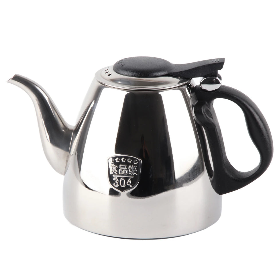 1.2l /1.5L Stainless Steel Stove Top Teapot Tea Coffee Pot Kettle Heat Proof Handle Stainless Steel Coffee Pot Stovetop Teapot