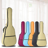 41 Inch Acoustic Guitar Gig Bag Case Portable Oxford Fabric Waterproof Double Straps Padded Soft Backpack Guitar Accessories