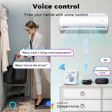 Tuya Zigbee 3.0 WiFi Temperature Humidity Sensor Smart Thermometer Hygrometer APP Remote Control Work with Yandex Alexa