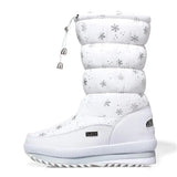 Women Snow Boots Platform Winter Boots Thick Plush Waterproof Non-slip Boots Fashion Women Winter Shoes Warm Fur Botas mujer