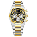 LIGE Top Luxury Man Quartz Watch Waterproof Luminous Date Chronograph Watches For Men Stainless Steel Fashion Men's Watch Reloj