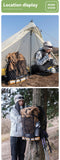 Qunature Backpack Lightweight Mountaineering Hiking Backpack Outdoor Sport 30+5L Breathable Wear-resistant Waterproof Bag