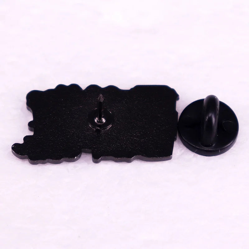 Coffee teach repeat Enamel Pin Badges Brooches gift for teacher
