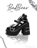 Japanese Retro Gothic Y2k Subculture Rivets Thick Heels High Heels Women's Shoes Sweet Lolita Shoes Spicy Girl