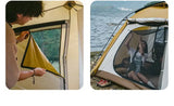 Naturehike Dune 7.6 Camping Tent 2 People 4 Season Tent Ultralight PU2000mm Outdoor Travel iking Tent With Chimney Screen Window