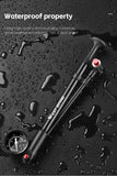 WEST BIKING 400PSI Bicycle Air Pump High Pressure MTB Bicycle Pump Front Fork Rear Suspension Pressure Gauge Schrader Valve