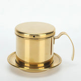 350ml Vietnamese Moka Pot Espresso Coffee Maker Portable Stainless Steel Filter Holder Drip Filter Coffee Accessories