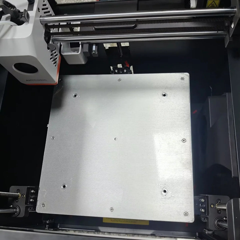 Funssor Anycubic Kobra S1/ S1C 3D Printer 5mm Aluminum Alloy CNC Bed Carriage For Anycubic Kobra S1 Bed Carrier Upgrade