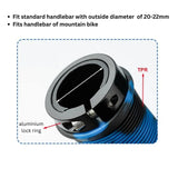 NPY Bicycle Handles Mtb Rubber Lock-on Grip Shockproof Non-slip Mountain/Road Bike Handle Cover Folding Balance Bike Accessories