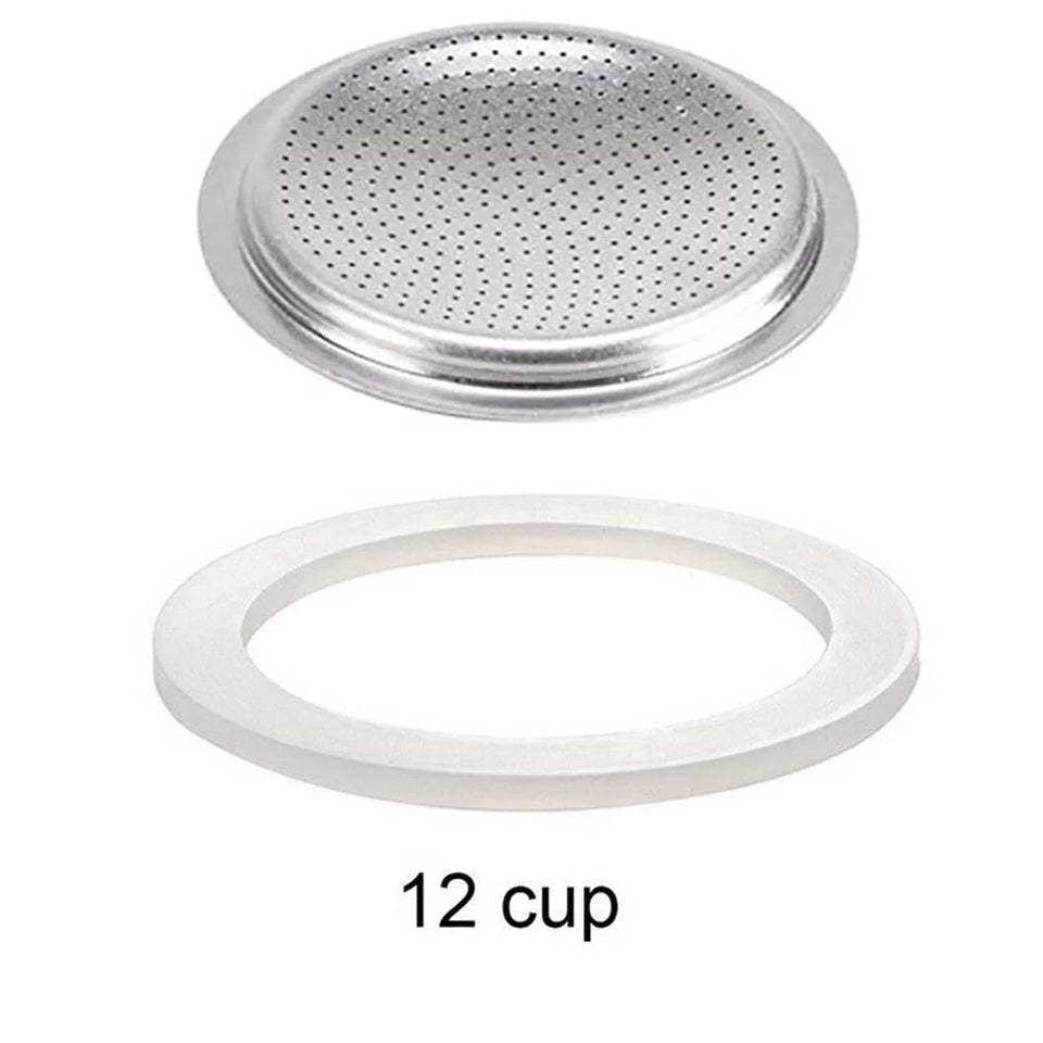 Coffee Rubber Sealing Ring Gasket Washer Gasket Replacenent Cups Rings For Moka Pot Espresso Coffee Makers Kitchen Supplies