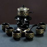 Handmade Coffee Tea Tray Kitchen Sugar Organizer Ceramic Narrow Tea Tray Cup Snack Handles Plateau Cuisine Home Accessories