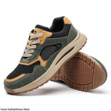 Lightweight Work Shoes Men Women Work Sneakers Boots Puncture-Proof Indestructible Shoes Breathable Steel Toe Safety Shoes Men