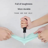 New 1 Pair Waterproof Non-slip Silicone High Elastic Wear-resistant Unisex Rain Boots for Outdoor Rainy Day Reusable Shoe Cover