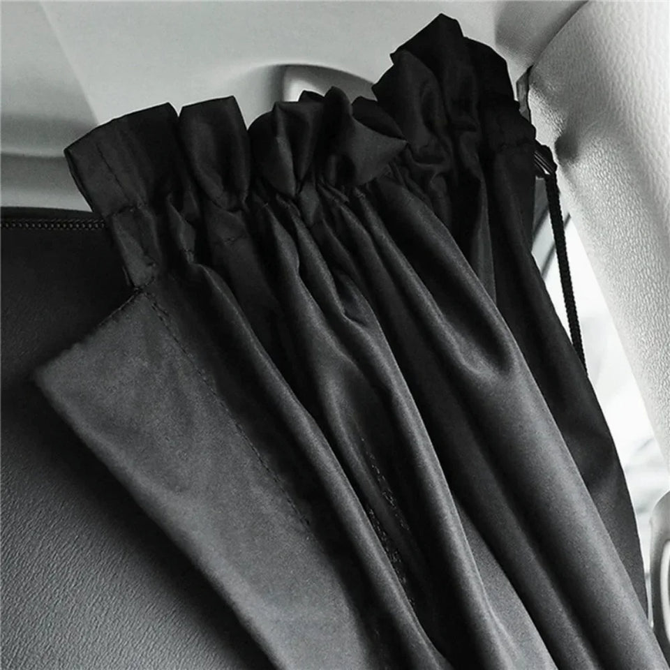 2pcs/set Sun Shade Privacy Curtain Taxi Car Isolation Curtain Partition Protection Curtain Commercial Vehicle car accessories