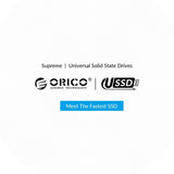 ORICO New Trend USSD Solid State U Disk 520MB/S High Speed Mobile SSD Pen Drive Type C 1TB 512GB 256GB 128GB USB Flash Drives