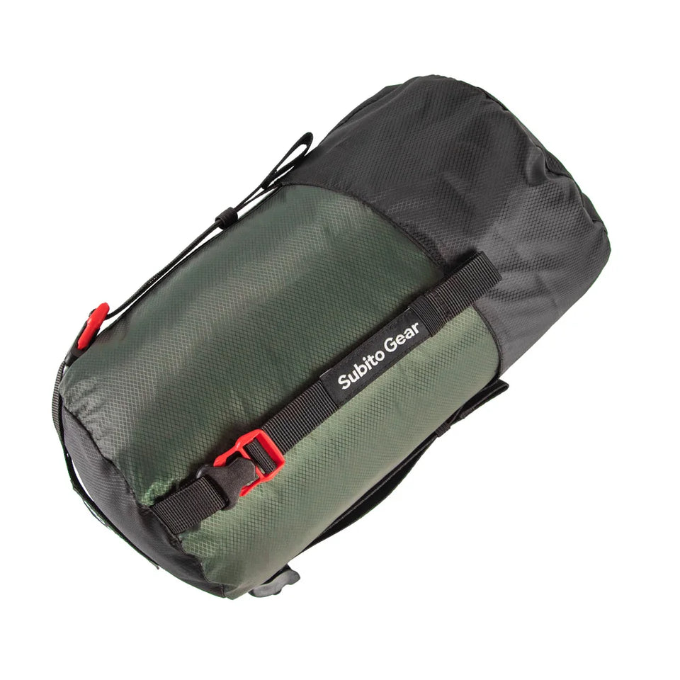 Lightweight Compression Stuff Sack 1-2L Waterproof Polyester Compression Bag Storage Bag for Camping Hiking Backpacking