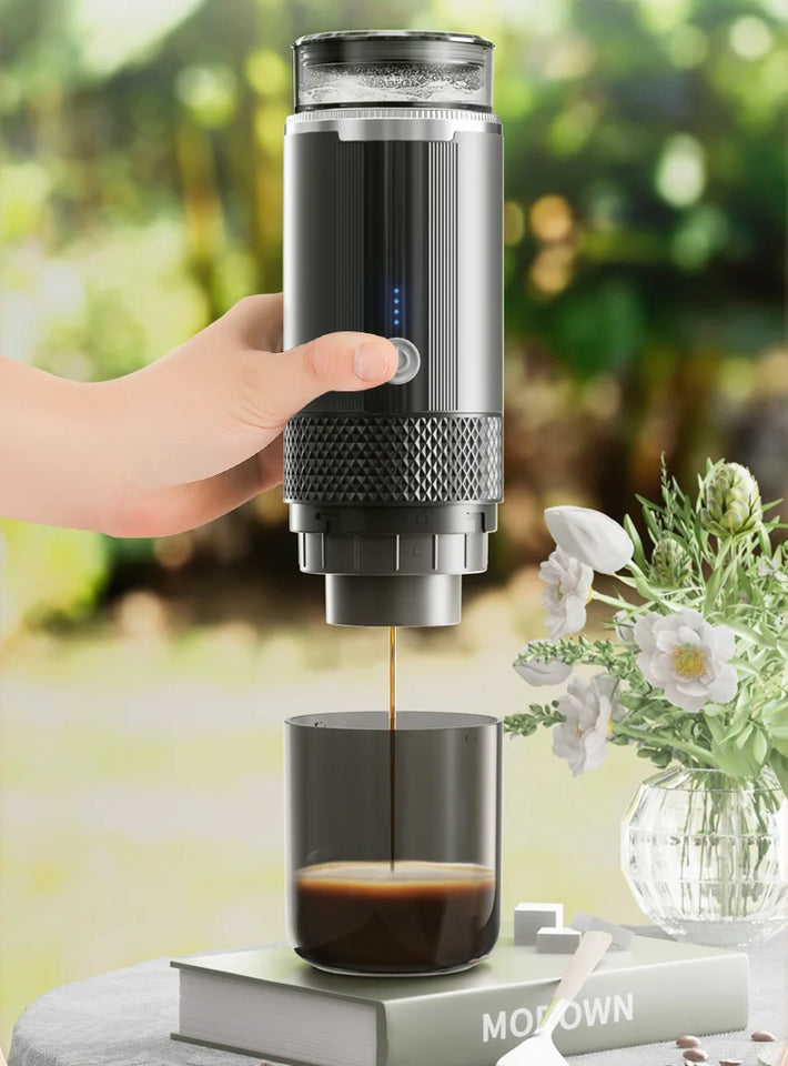 Electric Portable Coffee Machine Capsule Ground Coffee Brewer Suitable for Coffee Powder And Coffee Capsule - Coffee Maker