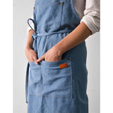 Cotton Denim Aprons Gardening Coffee Shop Kitchen Cooking Baking BBQ Cleaning Painting Restaurant Stylish Design Florist Apron