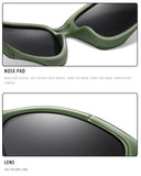 Polarized Fishing Sunglasses for Men Women Classic Camouflage Shades with UV Protection for Outdoor Driving Cycling Hiking