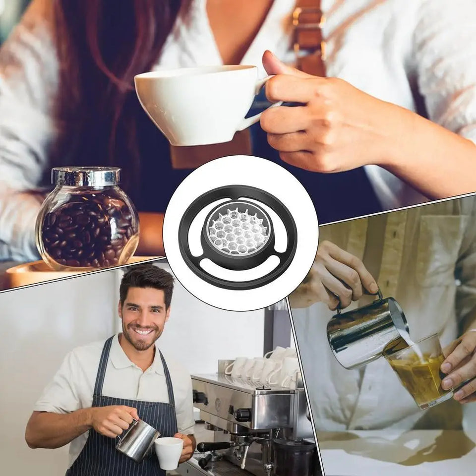 Pour Over Coffee Drip Assist Coffee Pourover Dripper Aid Heatproof Even Brewing Cone Filter Supplies For Baristas Women Men
