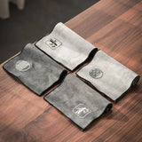 Water Absorption Tea Towel Tea Cloth Thickened Coffee Table Cloth Zen Teaware Towel Cotton Linen Rag Pad Tea Table Accessories