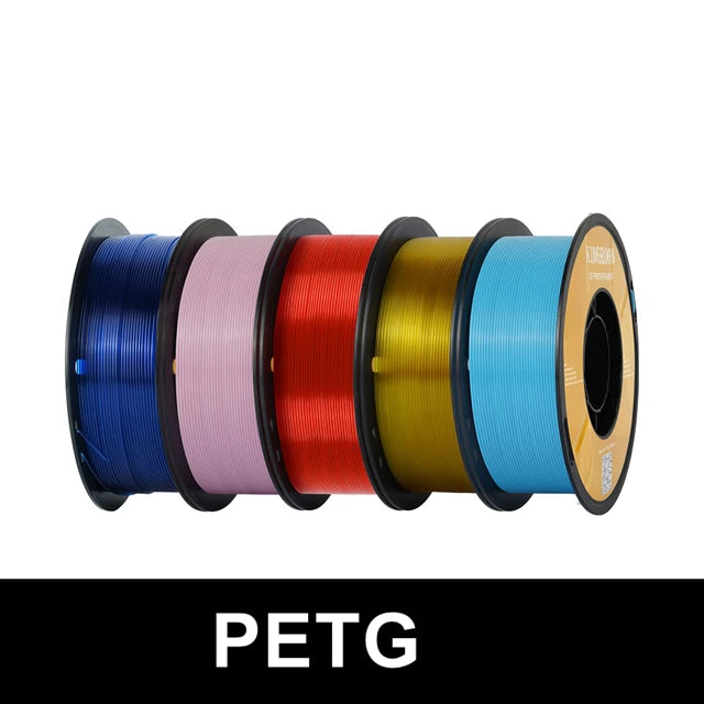 KINGROON 5KG(11LBS) PLA PETG HS-PLA HS-PETG Filament 1.75mm High Speed 3D Printer Material Matte PLA 1kg*5 Roll Mix Color New