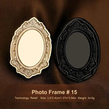 new arrivals 3D Photo Frame Wax Seal Stamps Fine Embossed Stamp Brass Head for Greeting Cards Gift Notebooks and Envelopes