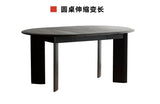 Restaurant Round Dining Table Modern Living Room Lounge Wood Nordic Dining Table Folding High Mesas De Comedor Home Furniture