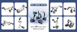 Intelligent AI RC Robot Dog Voice Dialogue APP Remote Control Programming Singing Dancing Machine Dog Kids Toys