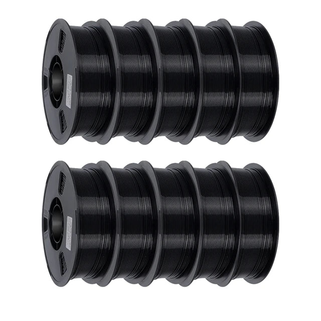 PETG Filament 1.75mm 5kg 10kg 3D Printer Filament Standard 1kg/roll Plastic Spool PETG 5 10 Roll Mix Color Print Local Shipping